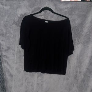 Old Navy Womens Short Sleeve Athletic Crop Top